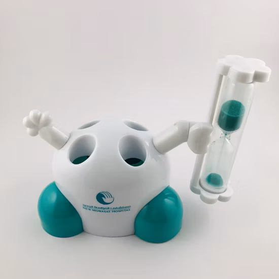 Популярные магнитные песочные часы для снятия стресса, 3 минуты, с деревянной основой